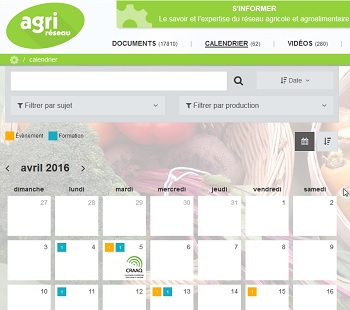 Calendrier agricole