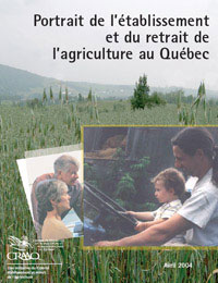 Portrait de l'établissement et du retrait de l'agriculture au Québec