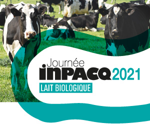 Webinaires INPACQ Lait biologique 2021