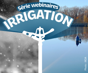 Série de webinaires en irrigation