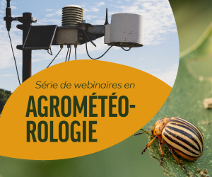 Série de webinaires en agrométéorologie
