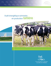 Audit énergétique sommaire en production laitière 