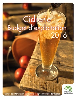 Cidrerie Budget d'exploitation 2016