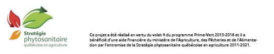 Stratégie phytosanitaire québécoise en agriculture