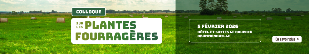 Colloque sur les plantes fourragères 2026