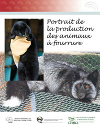 Le portrait de la production des animaux à fourrure