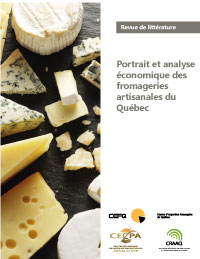 Portrait et analyse des fromageries artisanales du Québec - Revue de littérature