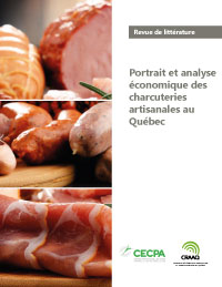 Portrait et analyse économique des charcuteries artisanales du Québec - Revue de littérature