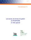 Les sources, les formes et la gestion du phosphore en milieu agricole