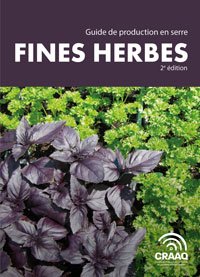 Guide de production en serre - Fines herbes 2e édition(PDF)