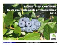 Bleuets en corymbe : Guide des traitements phytosanitaires 2018 (PDF)