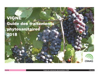 Vigne : Guide des traitements phytosanitaires 2018 (PDF)