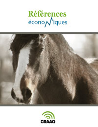 Élevage de chevaux - Données technicoéconomiques - Modèle Janvier 2012 - 2017 (AGDEX 464/821)