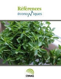 Fines herbes biologiques - Budget sous serre chauffée - 2018