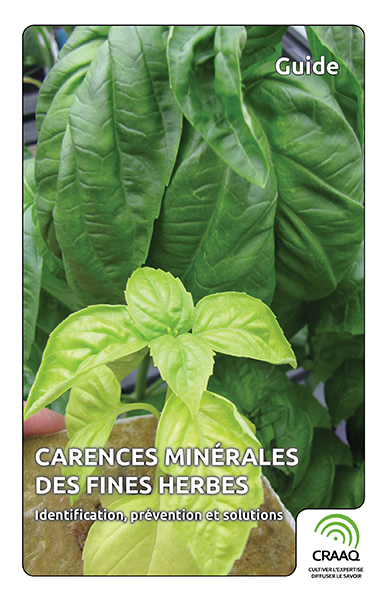 Carences minérales des fines herbes - Identification, prévention et solutions (PDF)