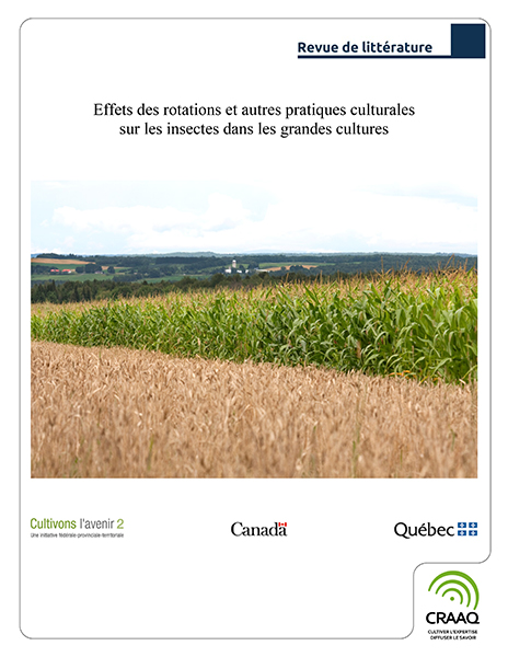 Effets des rotations et autres pratiques culturales sur les insectes des grandes cultures (PDF)