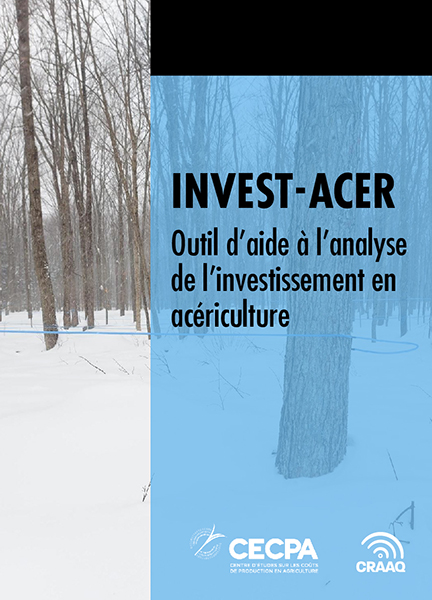 Invest-Acer : Outil d’analyse de l'investissement en acériculture – Calculateur Excel