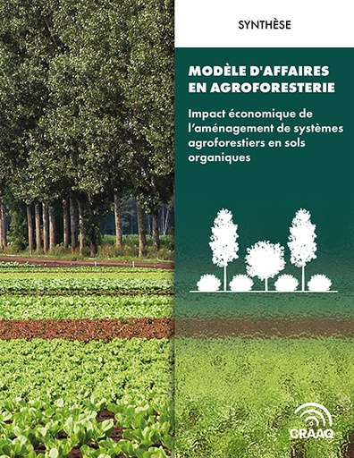 [PAGF0105-01PDF] Synthèse - Modèle d'affaires en agroforesterie - Impact économique de l'aménagement de systèmes agroforestiers en sols organiques (PDF)